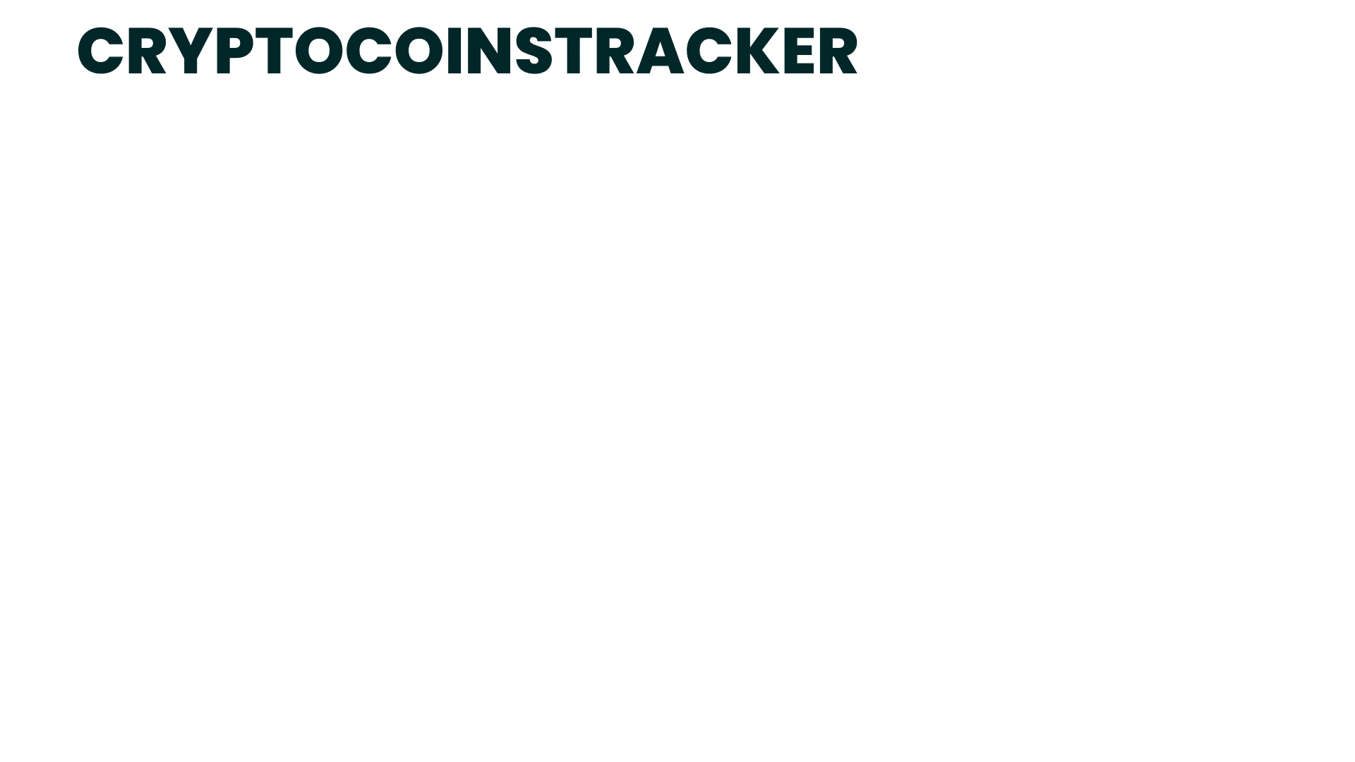 CryptoCoinsTracker: Latest Crypto News, Bitcoin, Ethereum